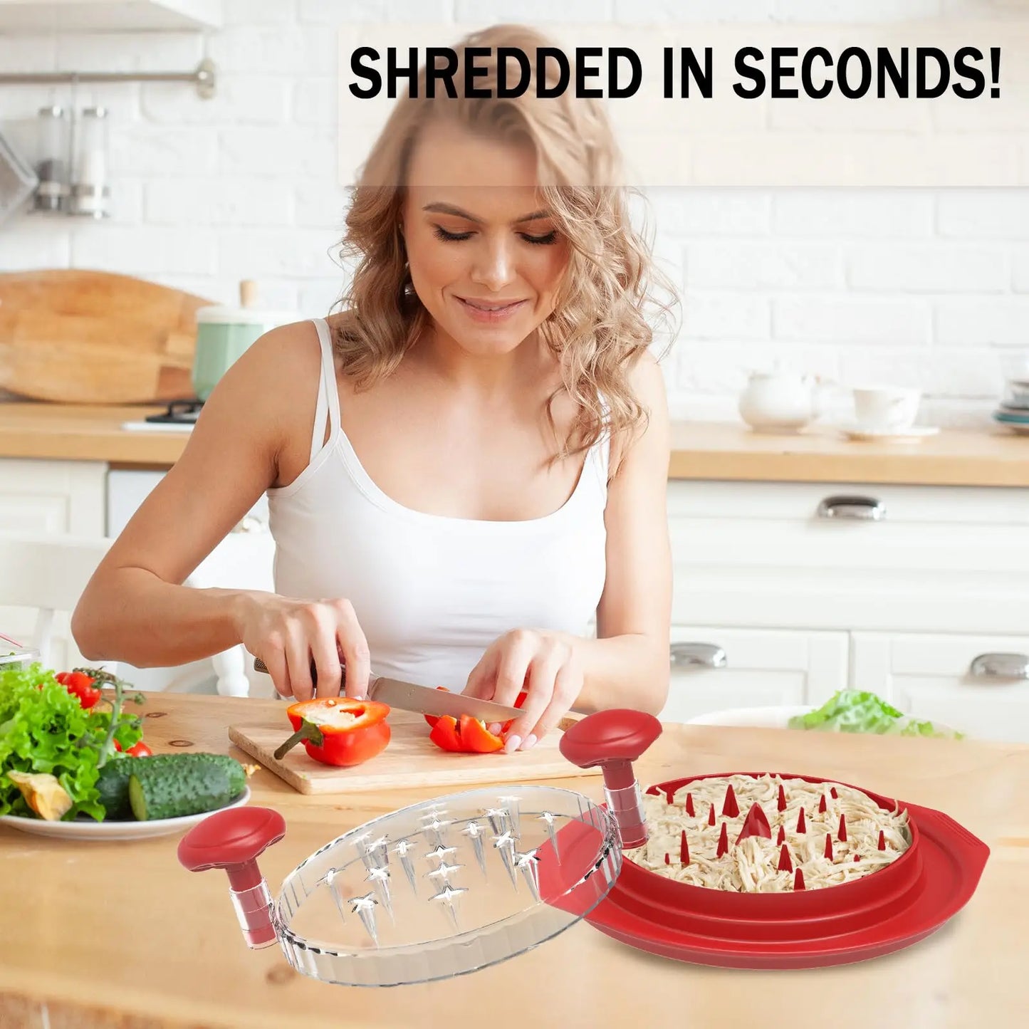 ShredPro: Professional Chicken Shredder with Ergonomic Handle