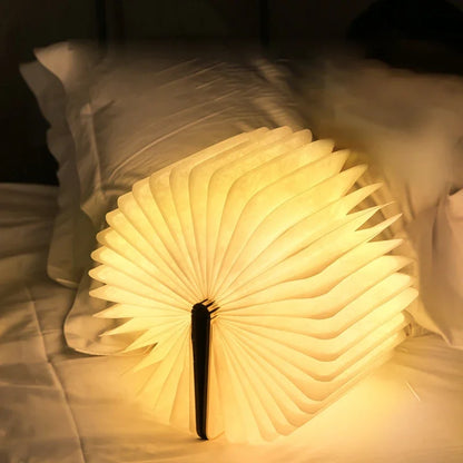 MagicBook: Foldable LED Night Light with RGB Colors