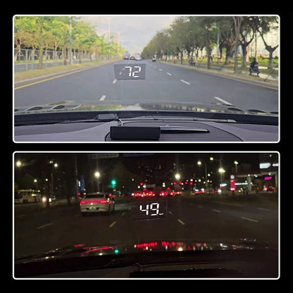 RoadView: Head-Up Display with Digital Speedometer