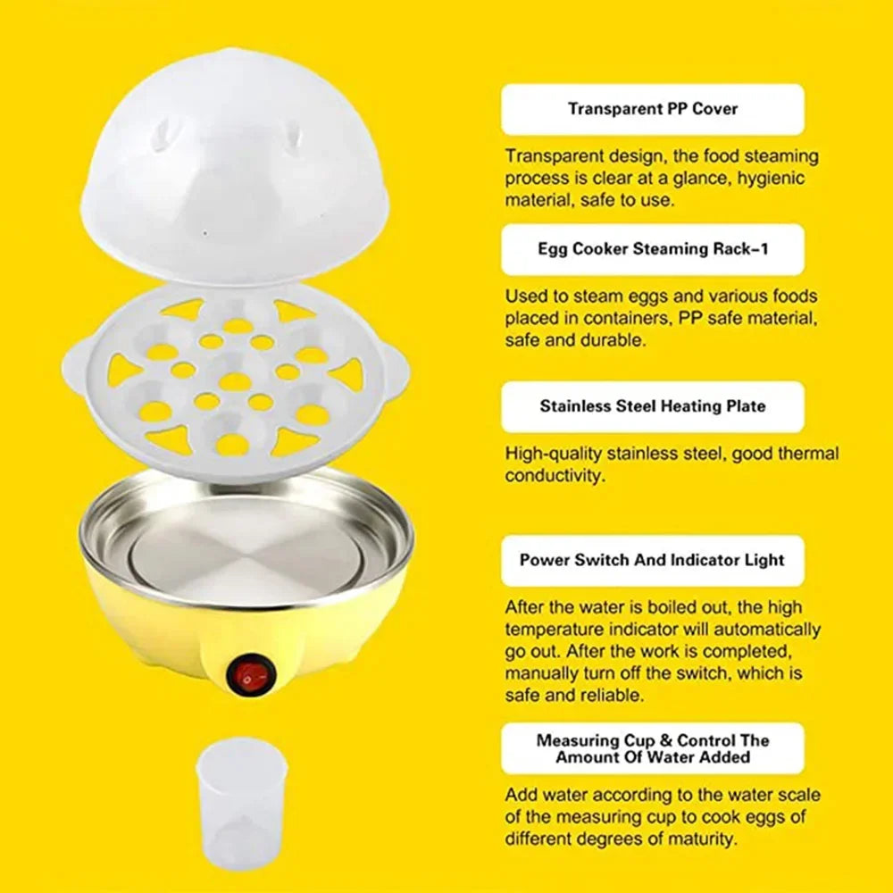 Eggxpress: Rapid 7-Egg Cooker with Auto-Off